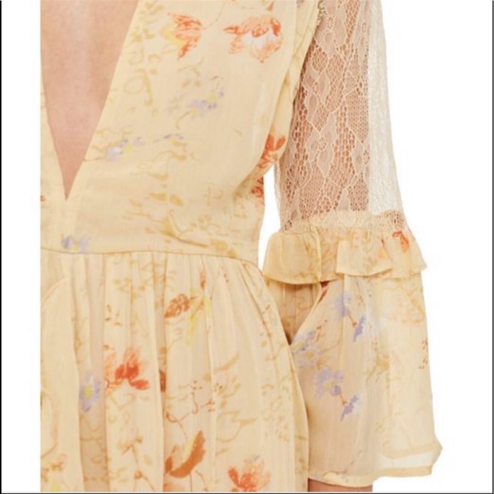 Topshop lace meadow midi dress - Picture 7 of 7